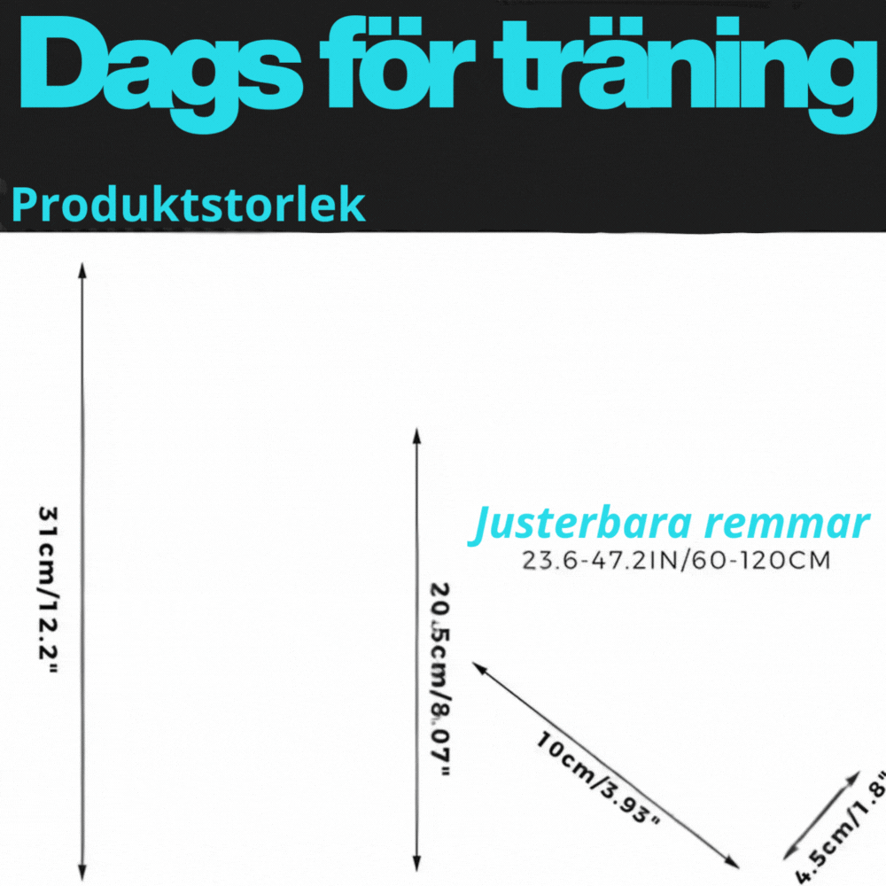 Magnetisk Gym Vattenflaskväska – Halkfri & Portabel Flaskhållare